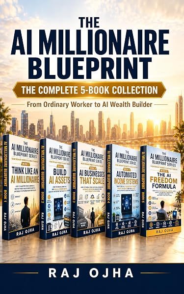 Cover of The AI Millionaire Blueprint Complete 5-Book Collection