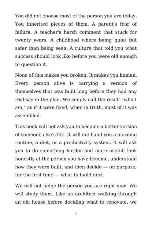 Page 3 of the free sample of The Inner Architect